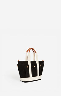 4 QTY RELIQUAT 110 // NOIR / Cabas S Multipoches - NOIR