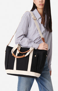 9 QTY NEW // NOIR / Cabas L Multipoches - NOIR