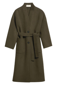 RECO : 290 // Manteau Bachir en laine - Militaire