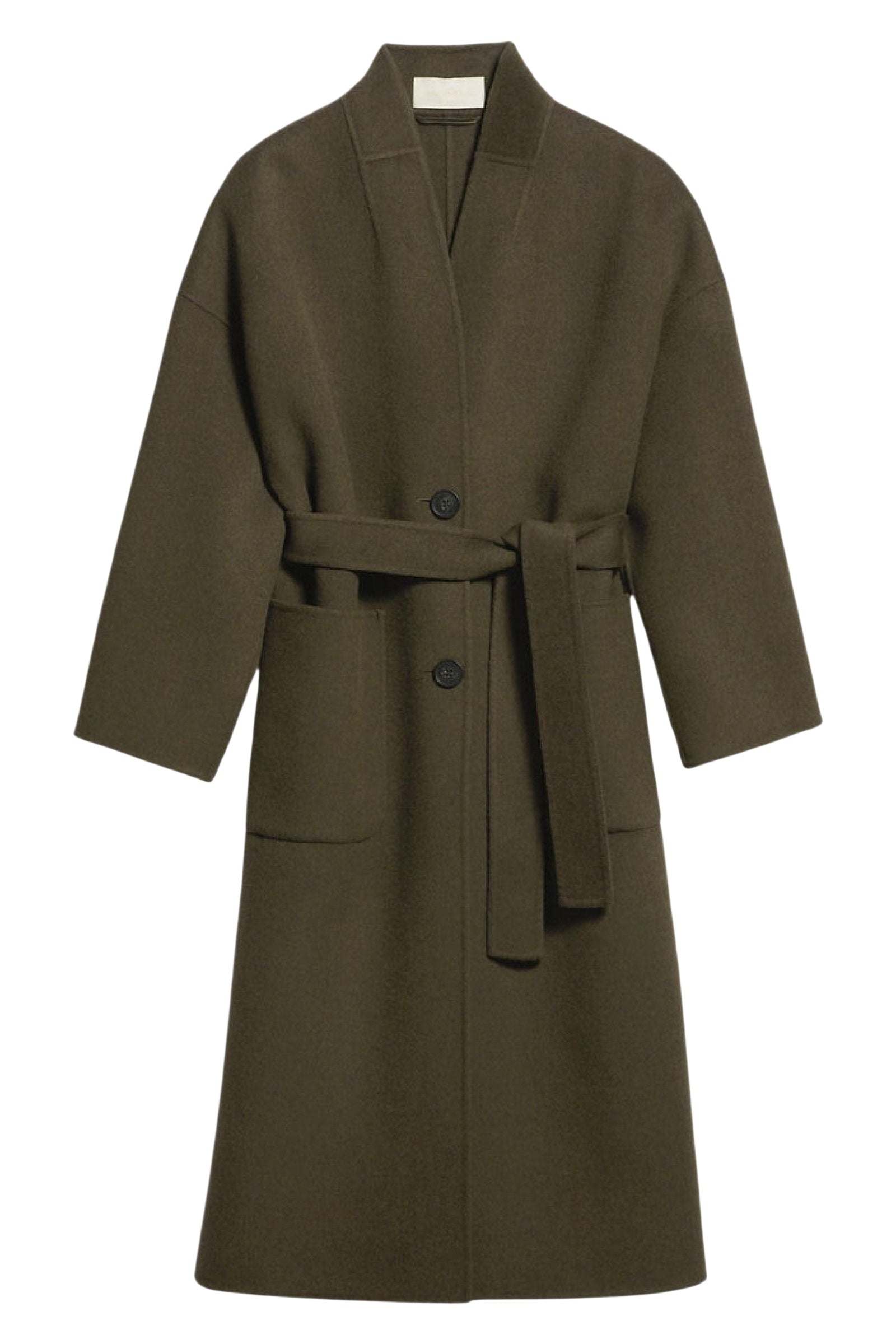 RECO : 290 // Manteau Bachir en laine - Militaire