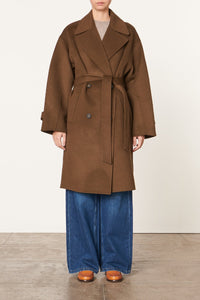 Cecil wool coat - Military