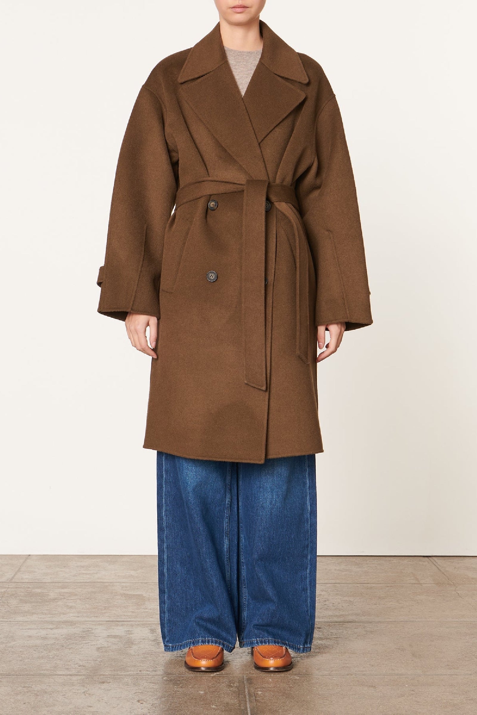 Cecil wool coat - Military