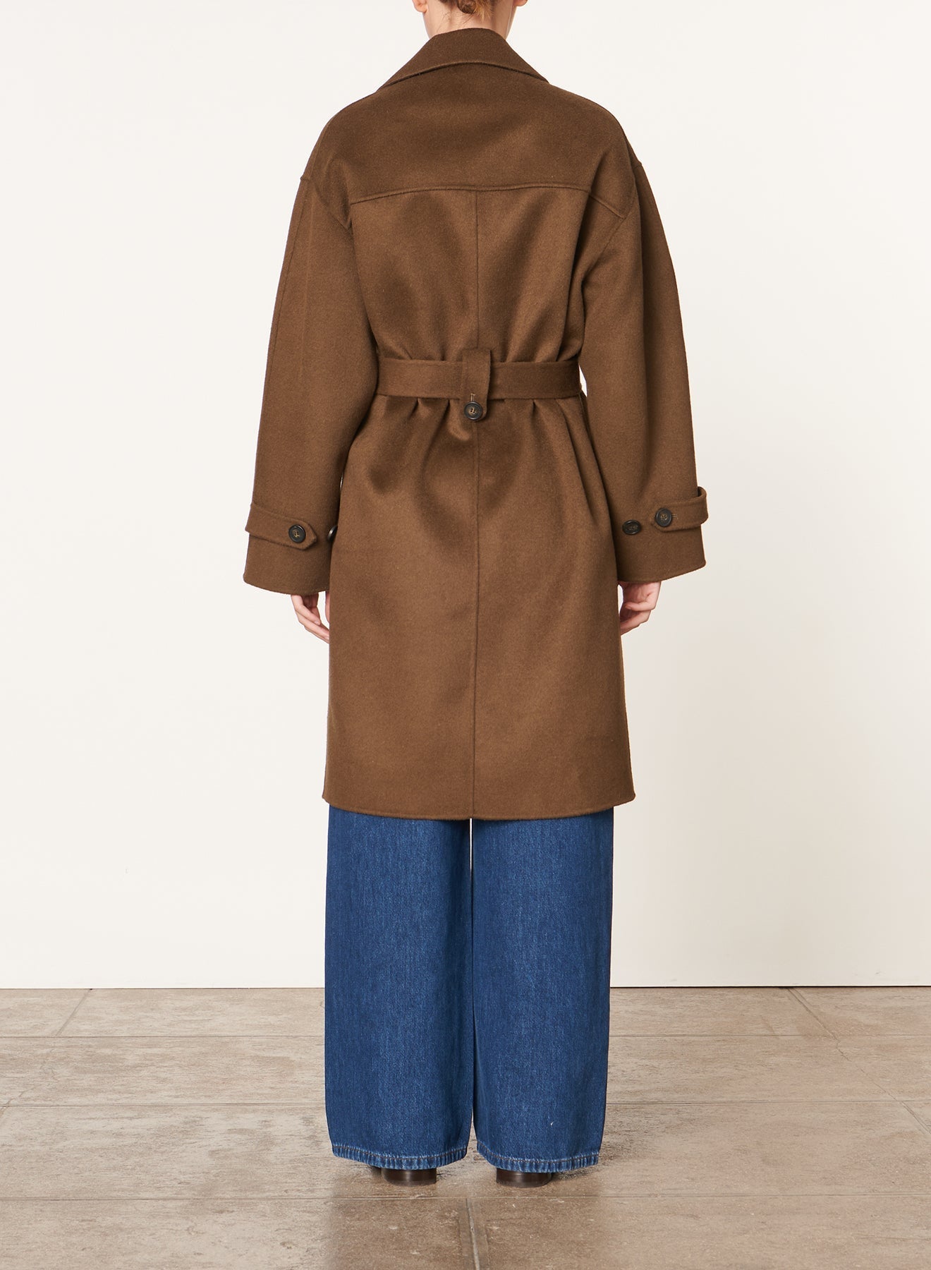 Manteau Cecil en laine - Militaire