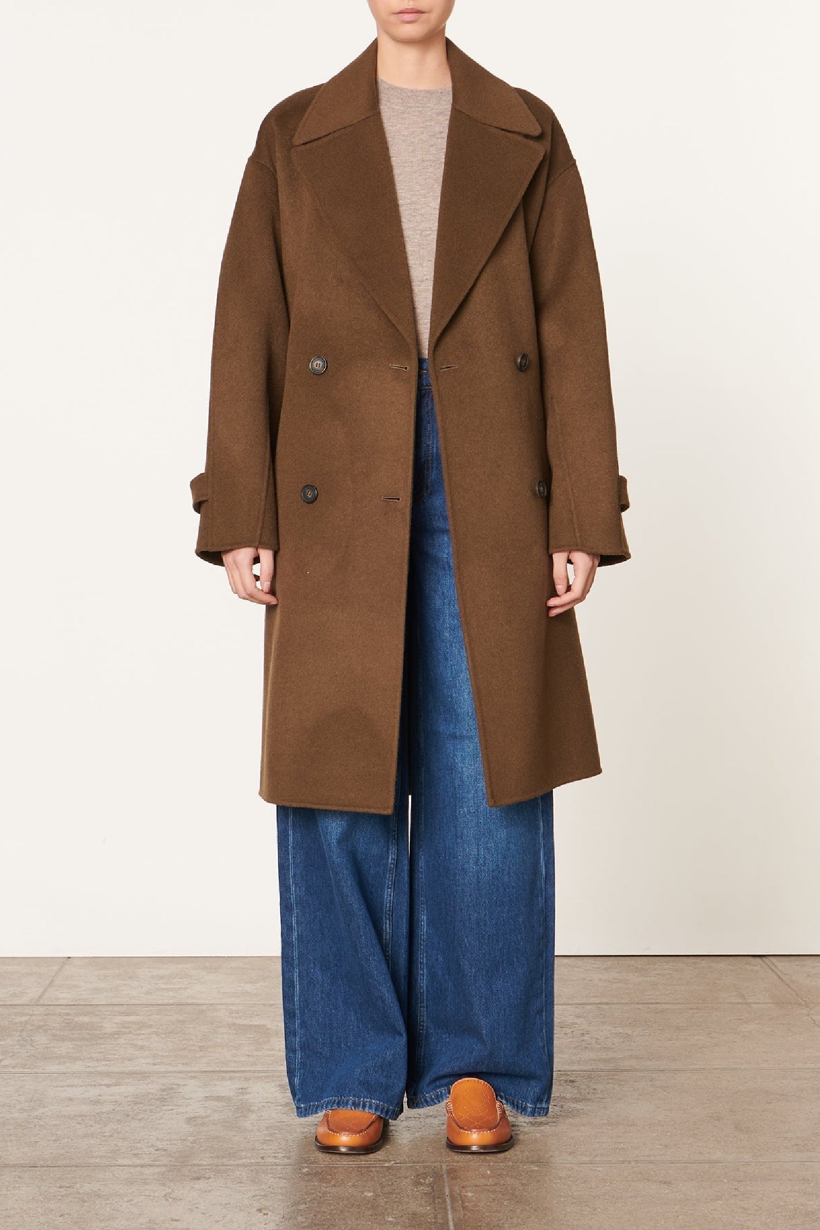 Cecil wool coat - Military