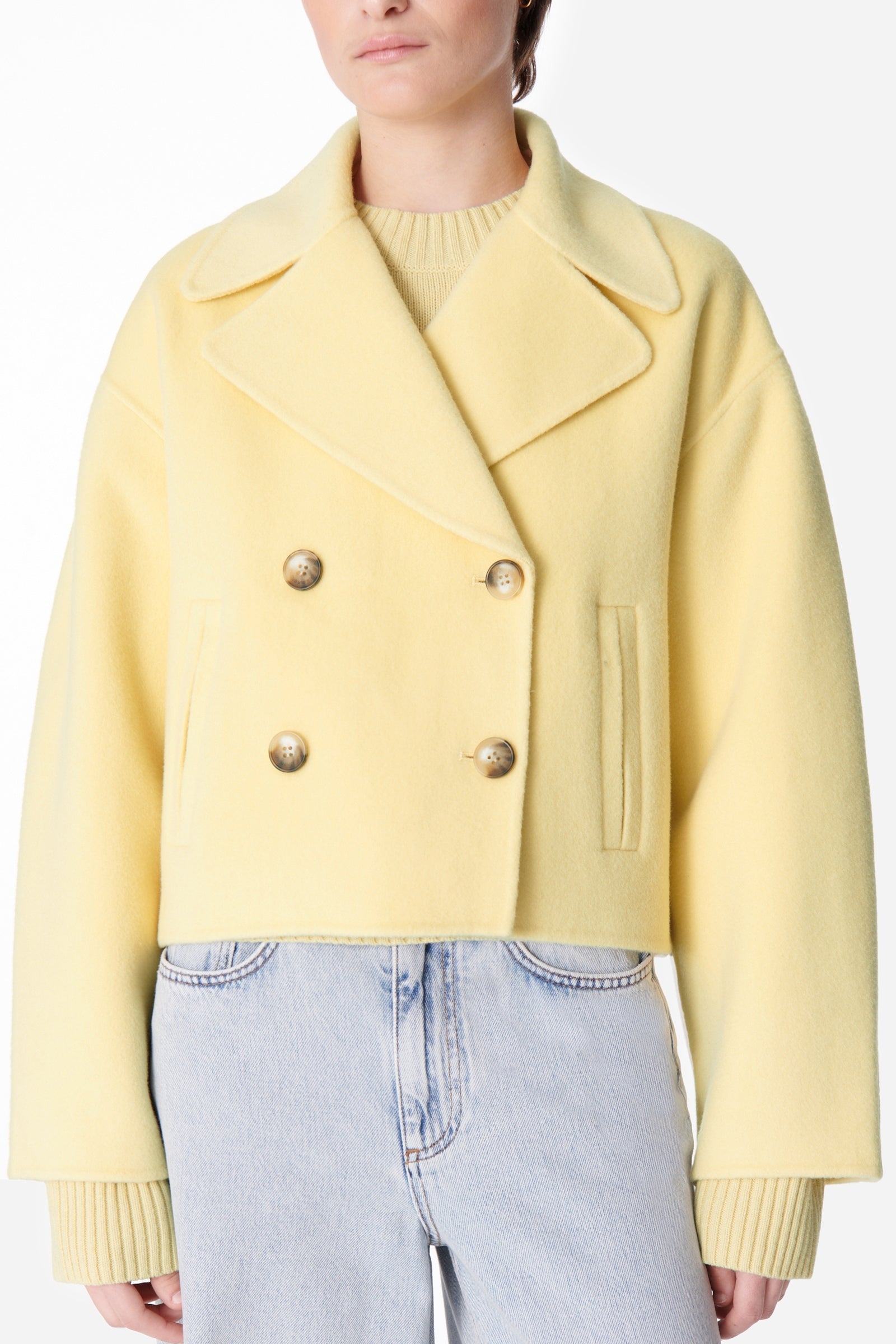 Carlin wool coat - Vanilla