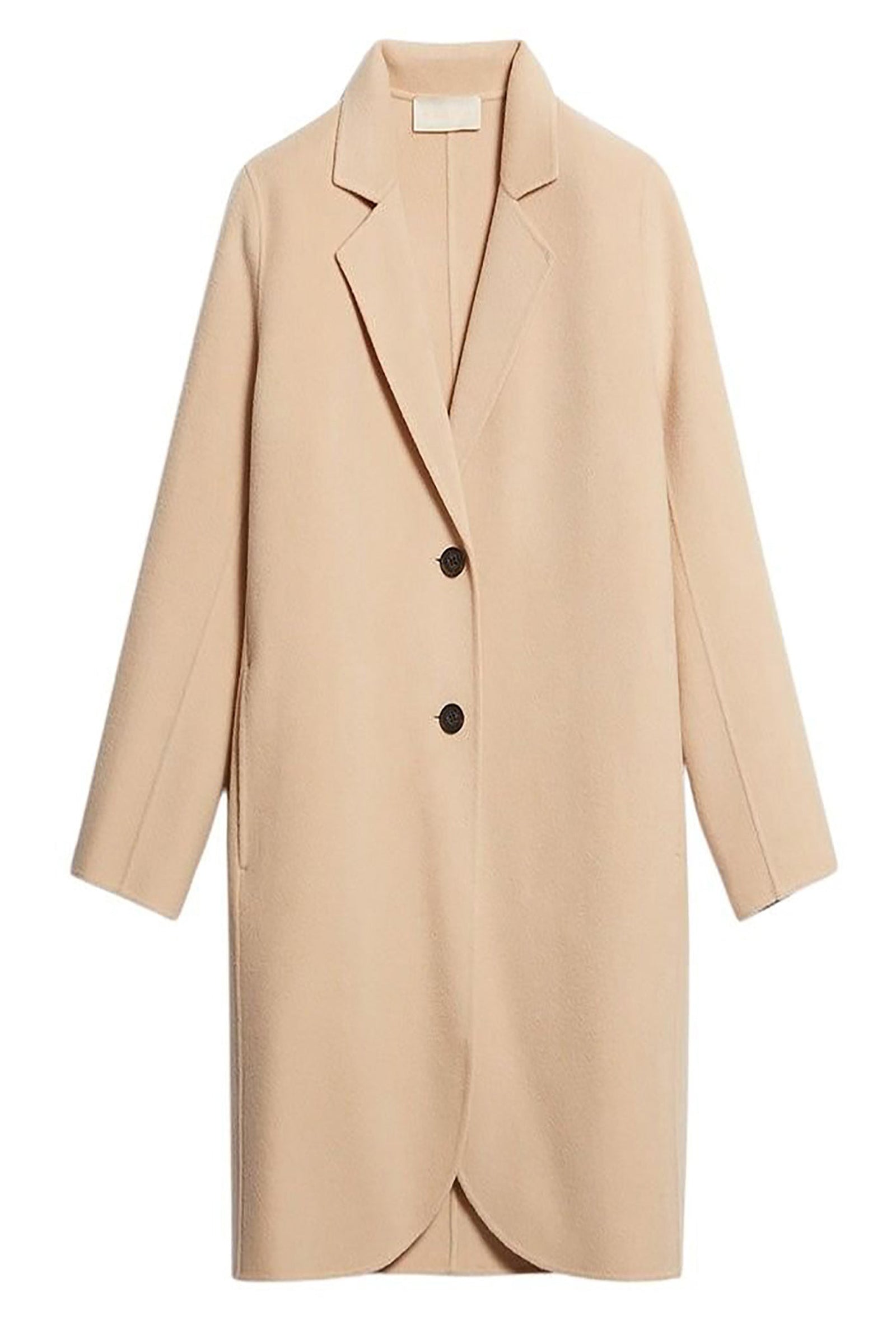 Manteau Devda en laine - Sable