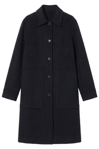 RECO : 210 // Manteau Devda en laine - Marine