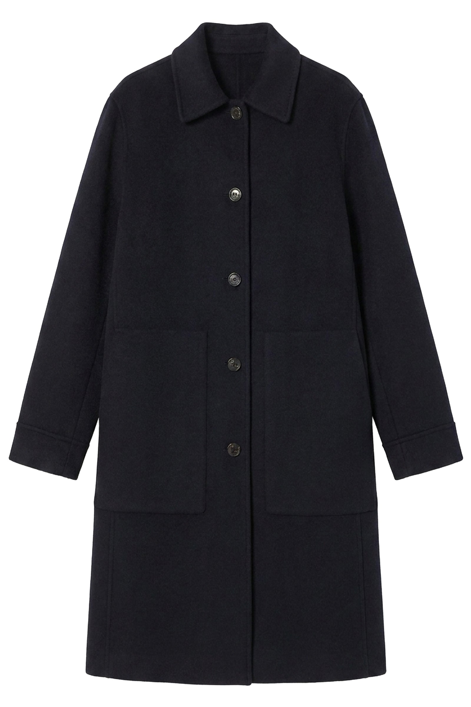 RECO : 210 // Manteau Devda en laine - Marine
