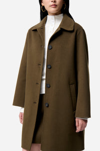 Fabian wool coat - Military