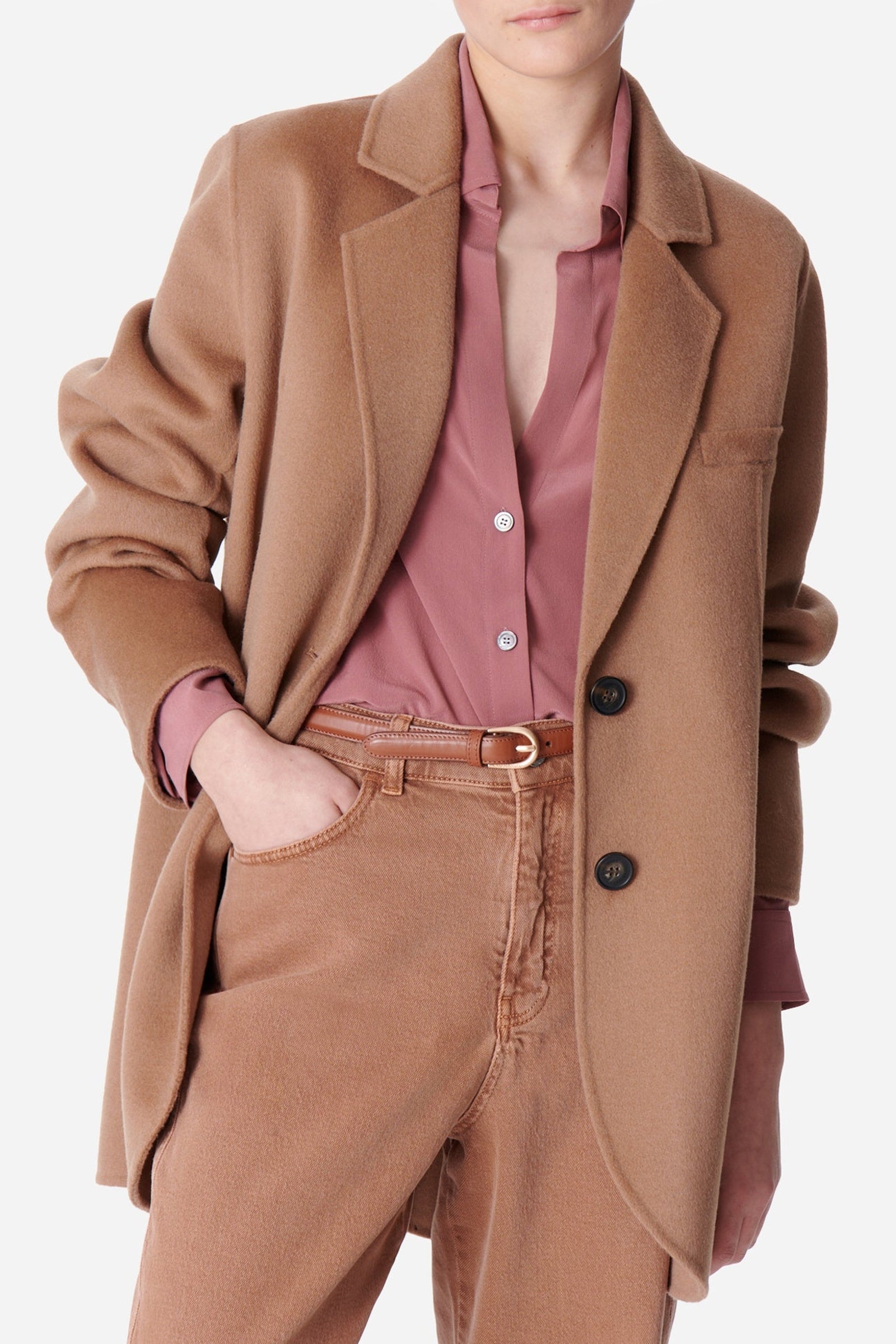 RECO : 110 // Veste Marc en laine - Caramel