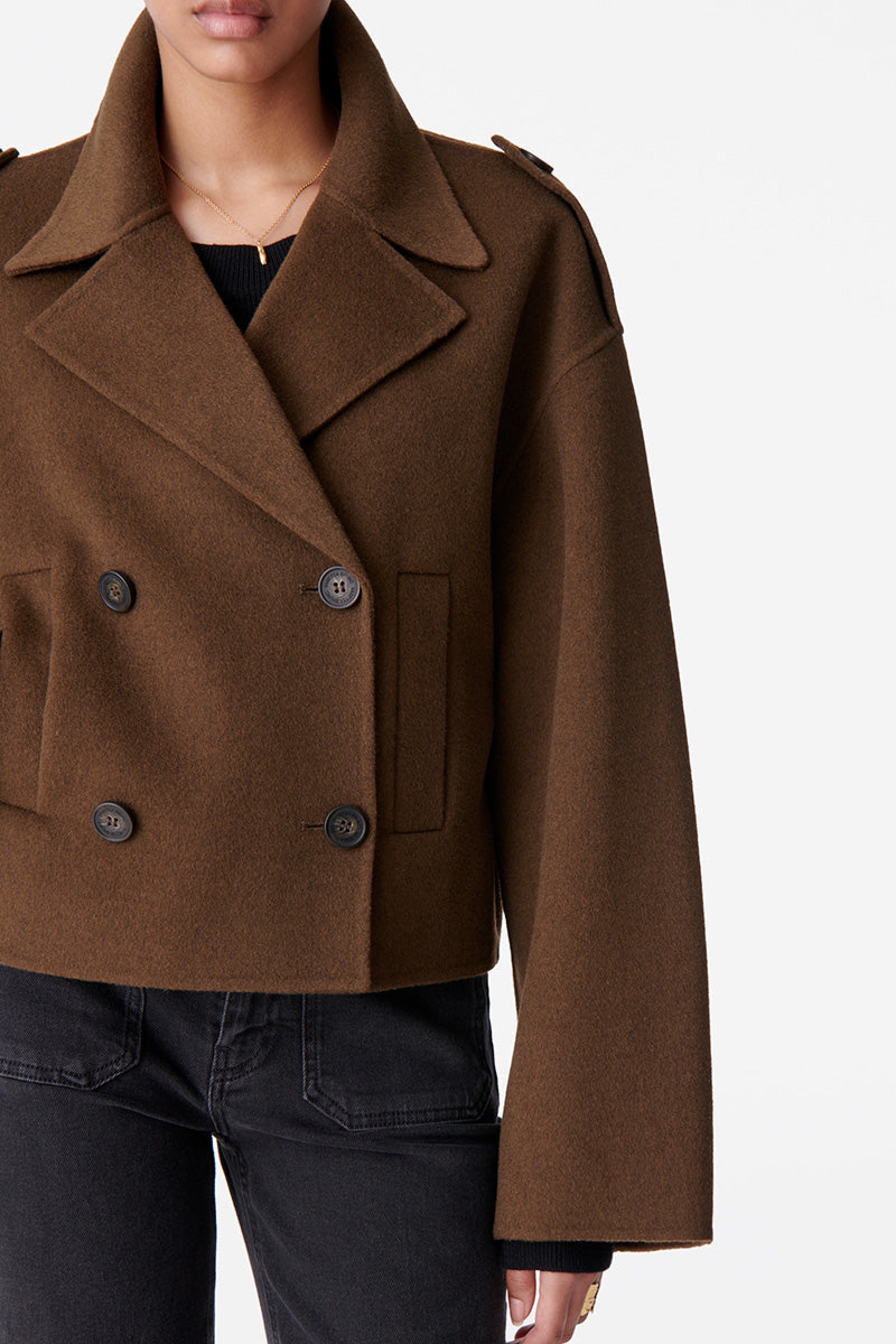 Beran wool coat - Military