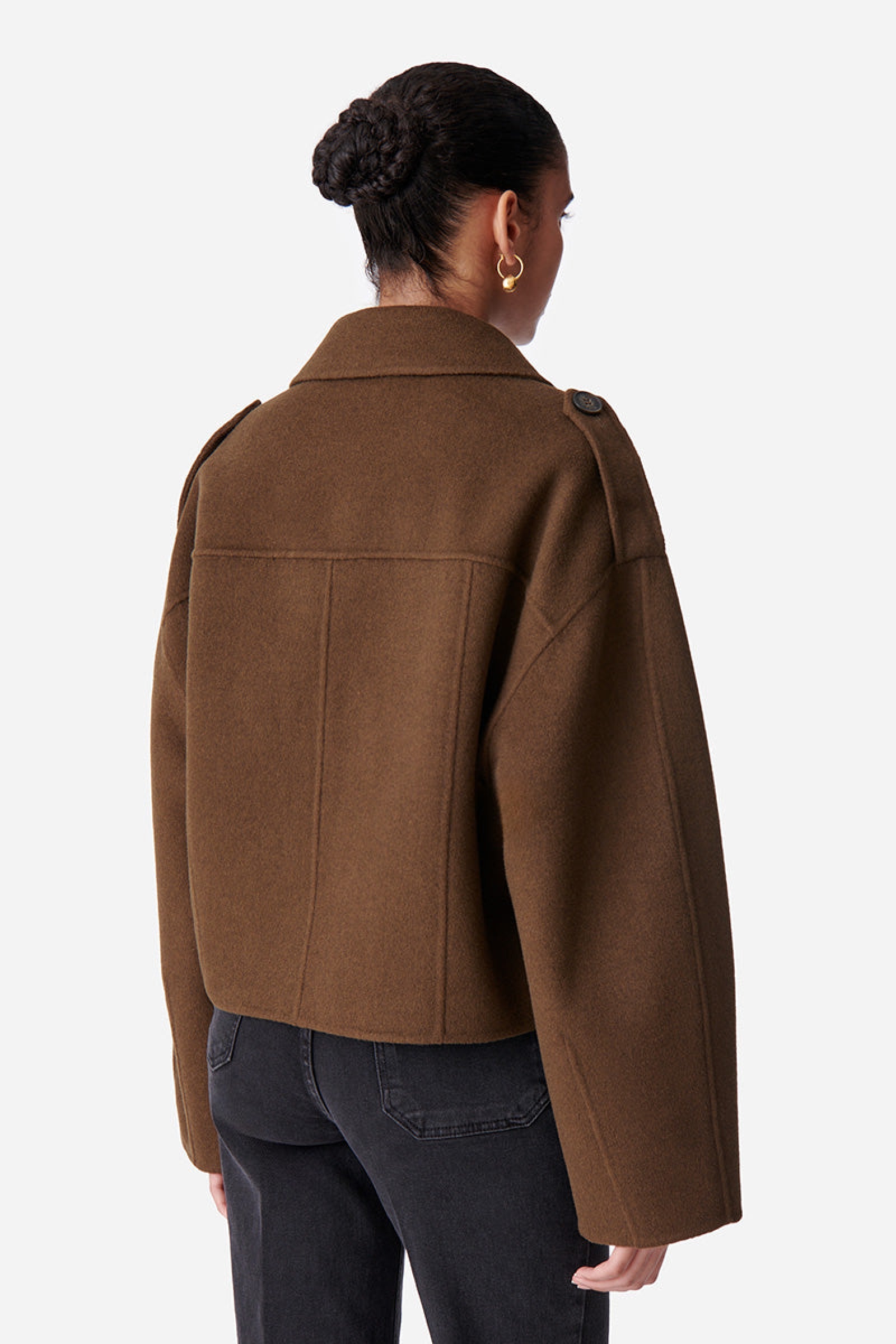 Beran wool coat - Military