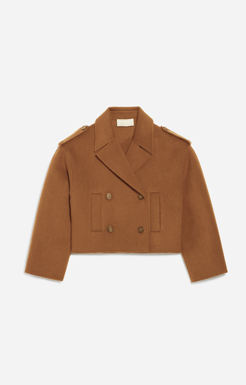34 QTY NEW // CARAMEL / Manteau Beran - CARAMEL
