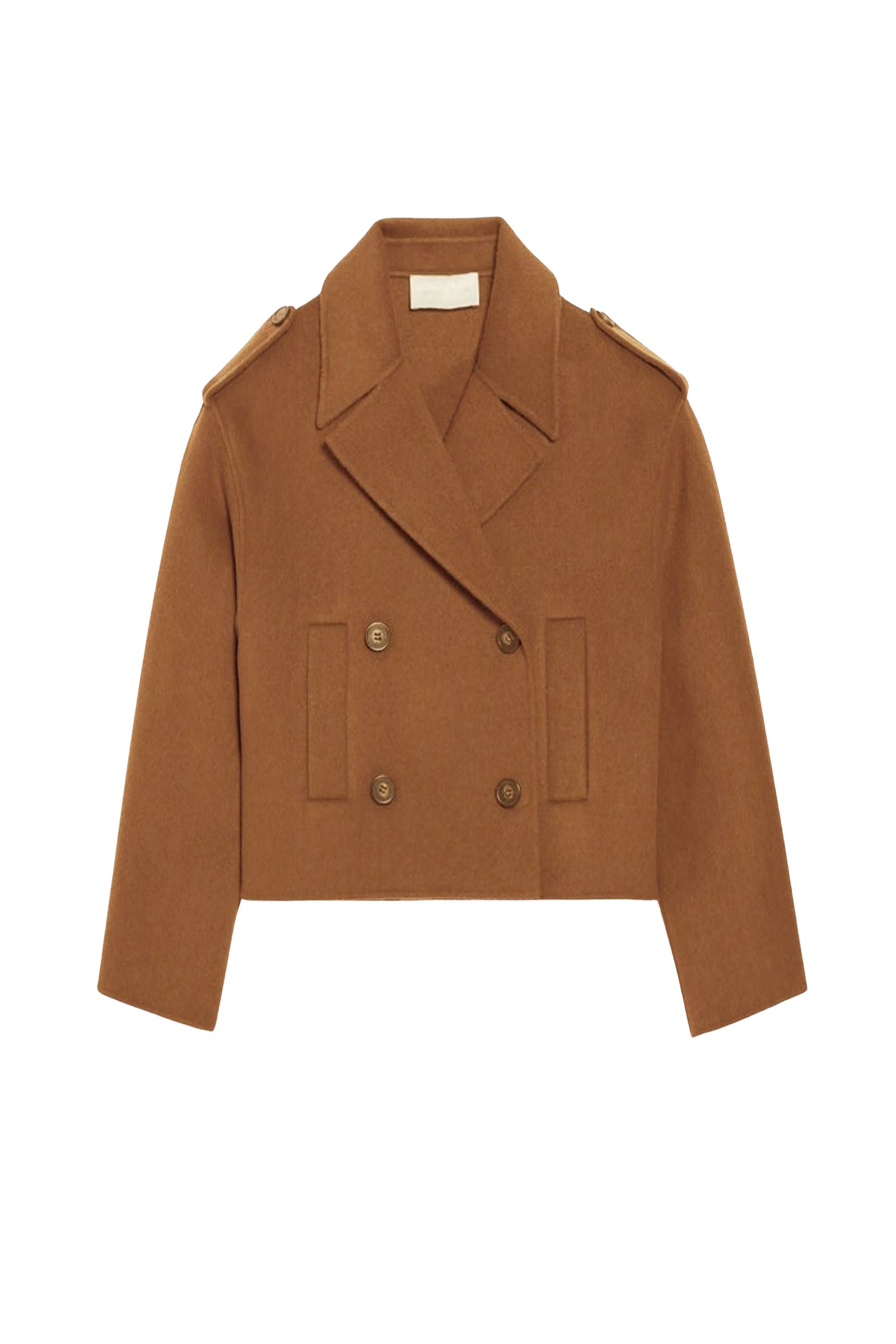 Manteau Beran en laine - Caramel
