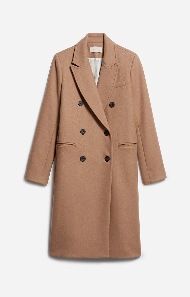 46 QTY NEW // CAMEL / Manteau Dionysos - CAMEL