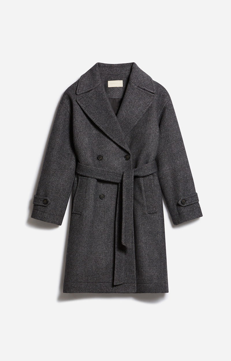 26 QTY NEW // ANTHRACITE / Manteau Cecil - ANTHRACITE