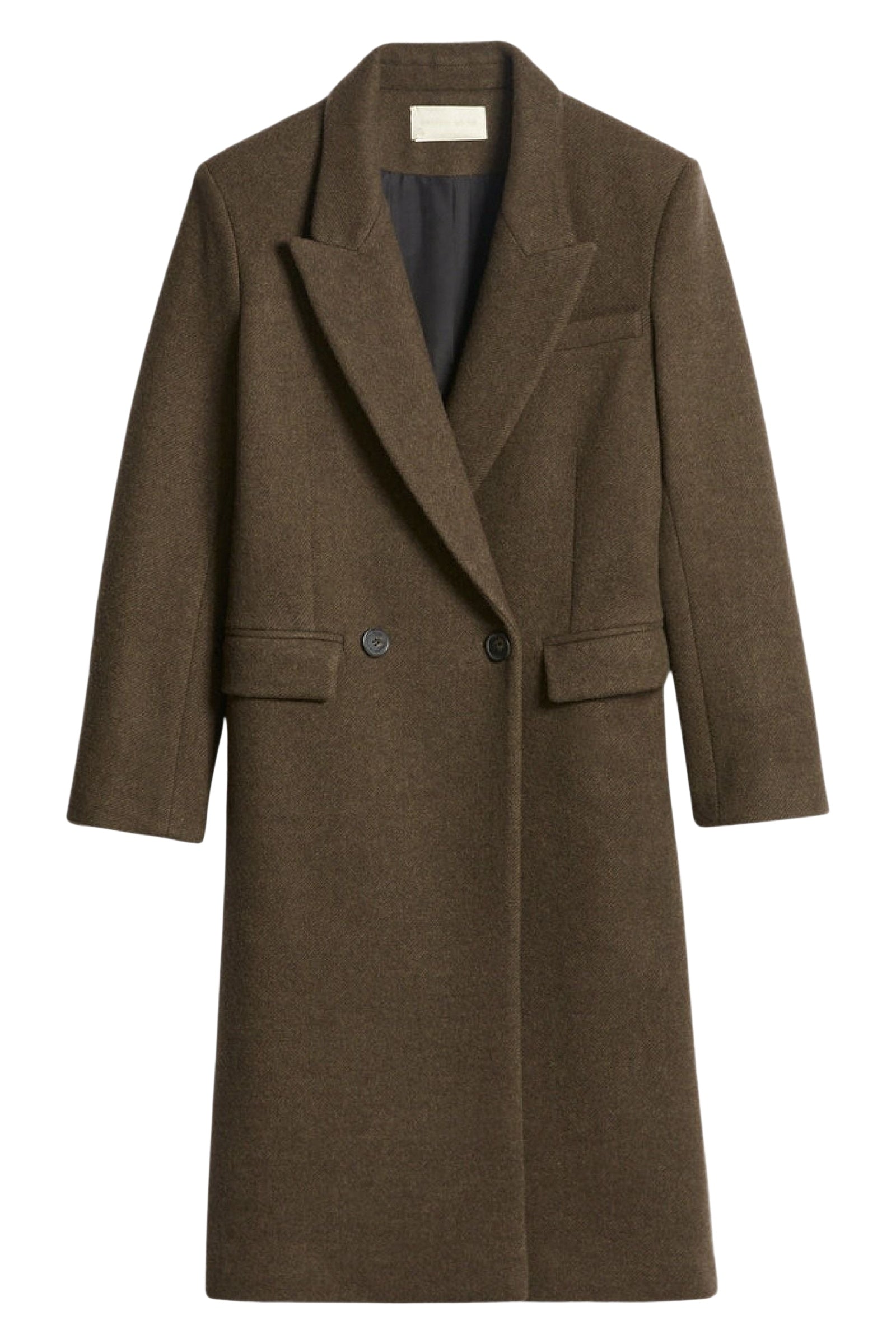 RECO : 250 // Manteau Faloua en laine - Kaki