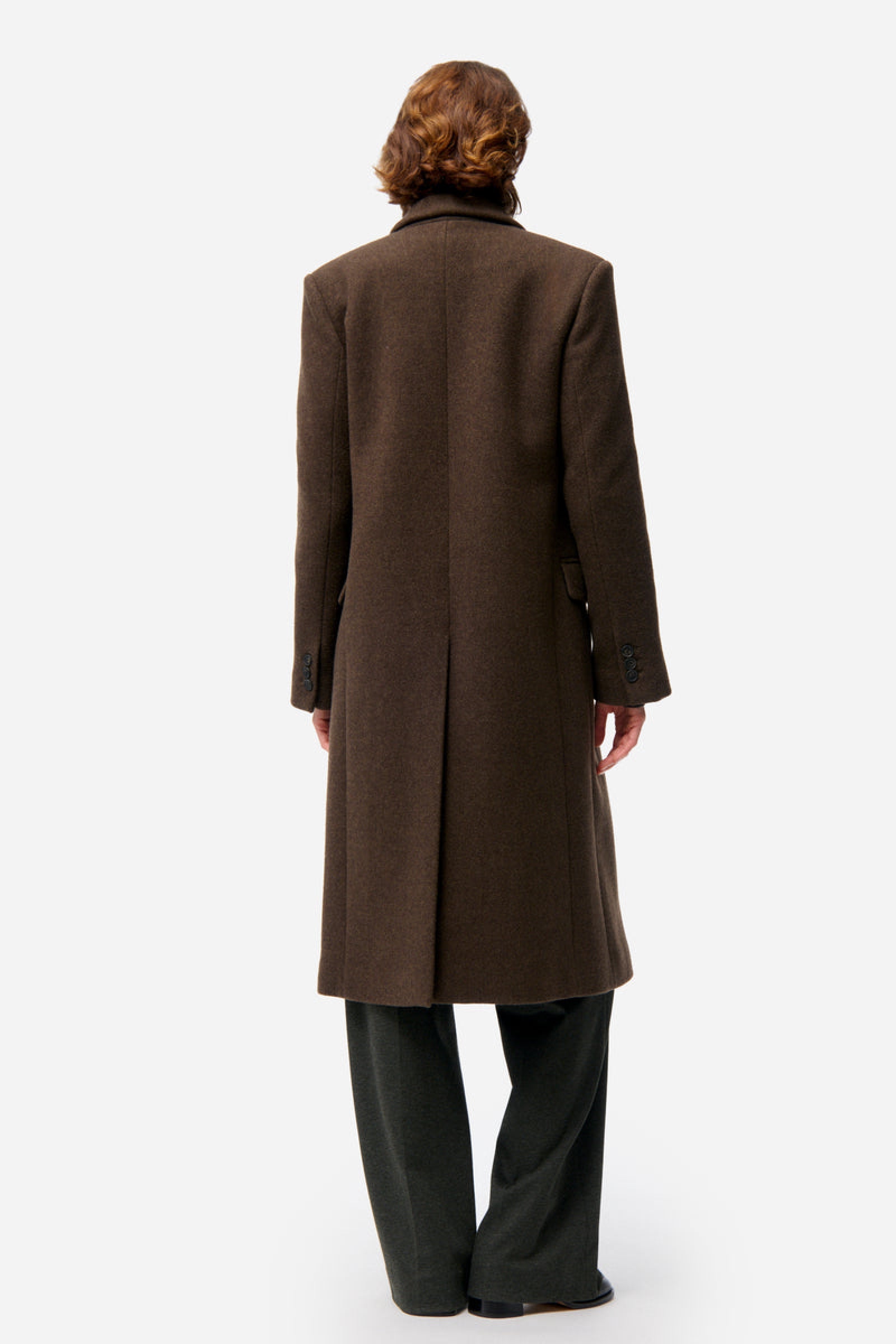 Faloua wool coat - Khaki