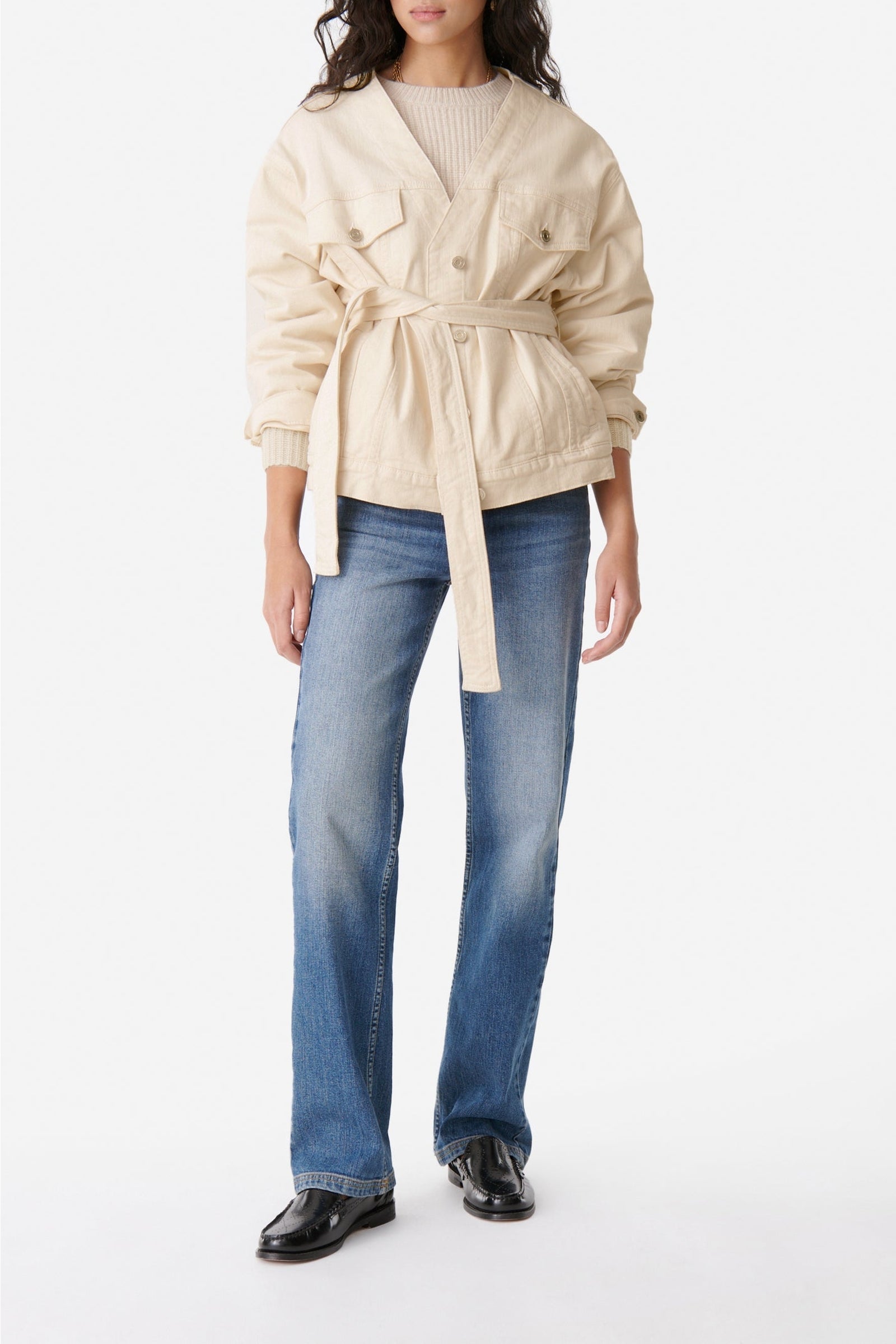 9 QTY RELIQUAT 120 // NATUREL / Veste Cooper - NATUREL