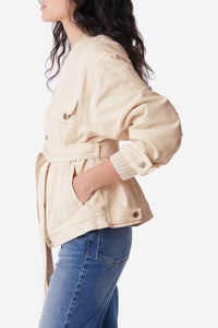 9 QTY RELIQUAT 120 // NATUREL / Veste Cooper - NATUREL