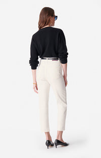 Pantalon cropped Og en denim - Naturel