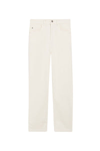 Pantalon cropped Og en denim - Naturel