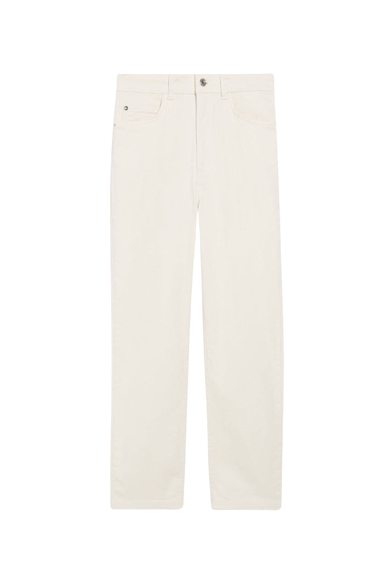 Pantalon cropped Og en denim - Naturel
