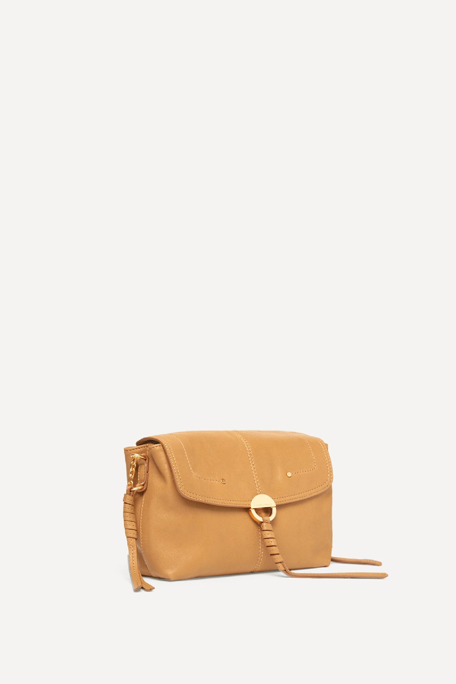 Petit sac Othilia en cuir - Camel