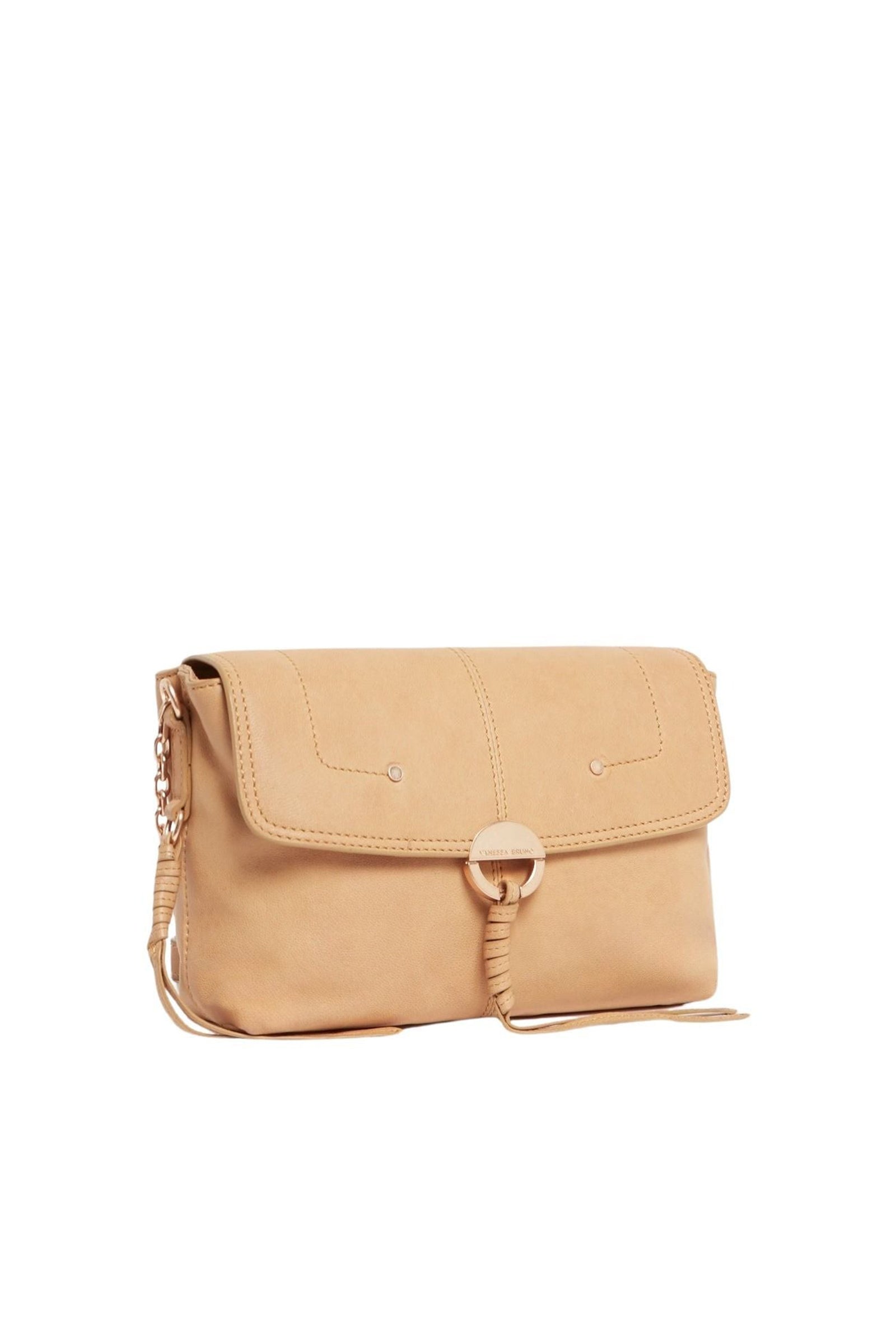 Petit sac Othilia en cuir - Ocre
