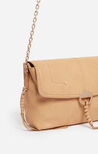 Petit sac Othilia en cuir - Ocre