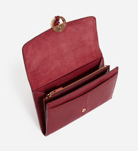 4 QTY NEW // BORDEAUX / Portefeuille Othilia - BORDEAUX