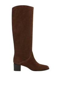 Bottes 45 en nubuck - Brun