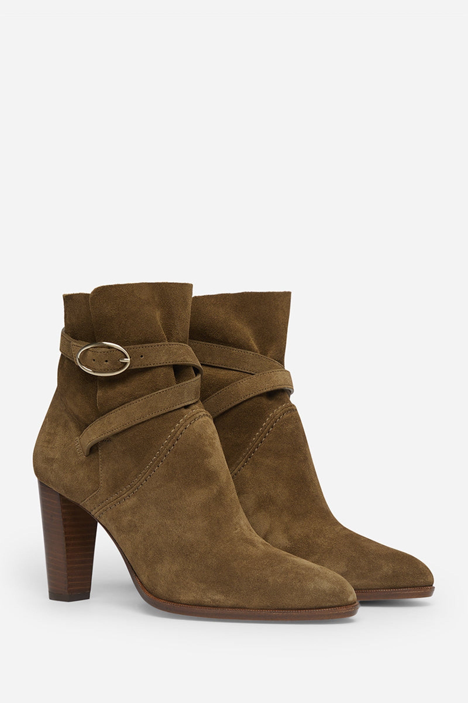 2 QTY RELIQUAT 170 // KAKI / Bottines 85MM - KAKI