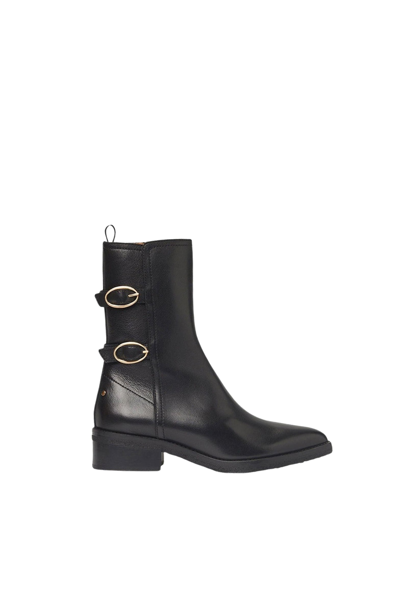 33 QTY RELIQUAT 170 // NOIR / Bottines Plates - NOIR
