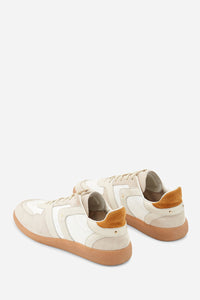 Farrah low-top trainers - Chalk