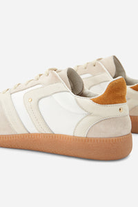 Farrah low-top trainers - Chalk