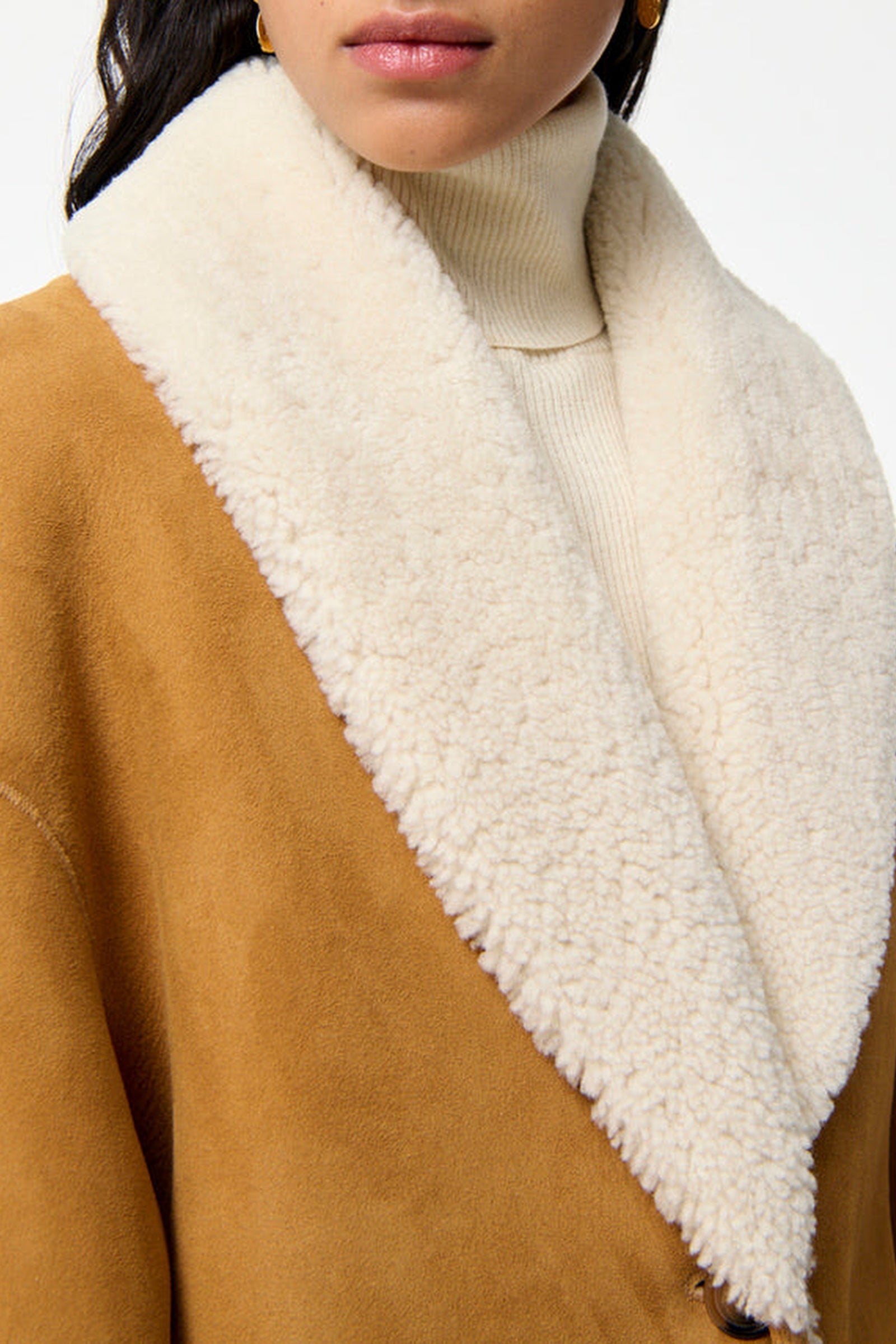 RECO : 500 // Veste Sambo  en cuir - Marron