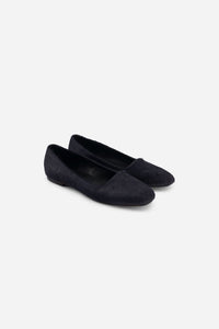 Ballerines Opera en daim - Navy