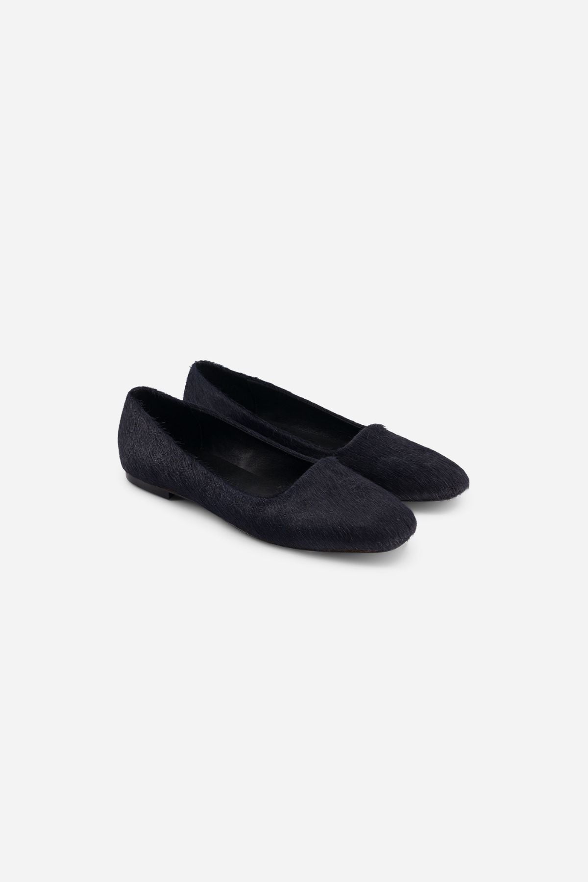 Ballerines Opera en daim - Navy