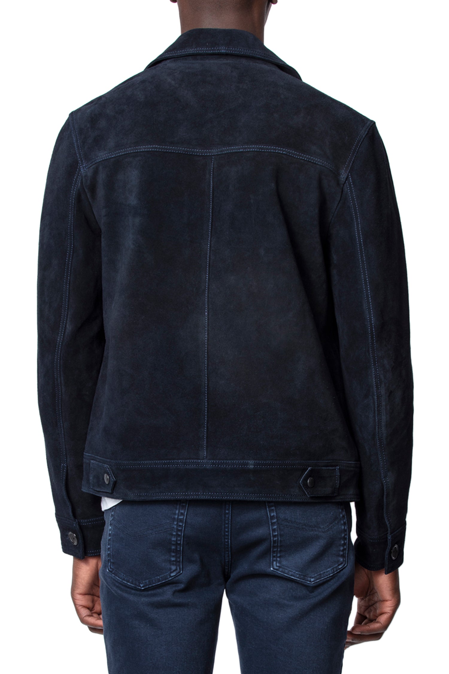 Blouson Lawrence Suede - Marine