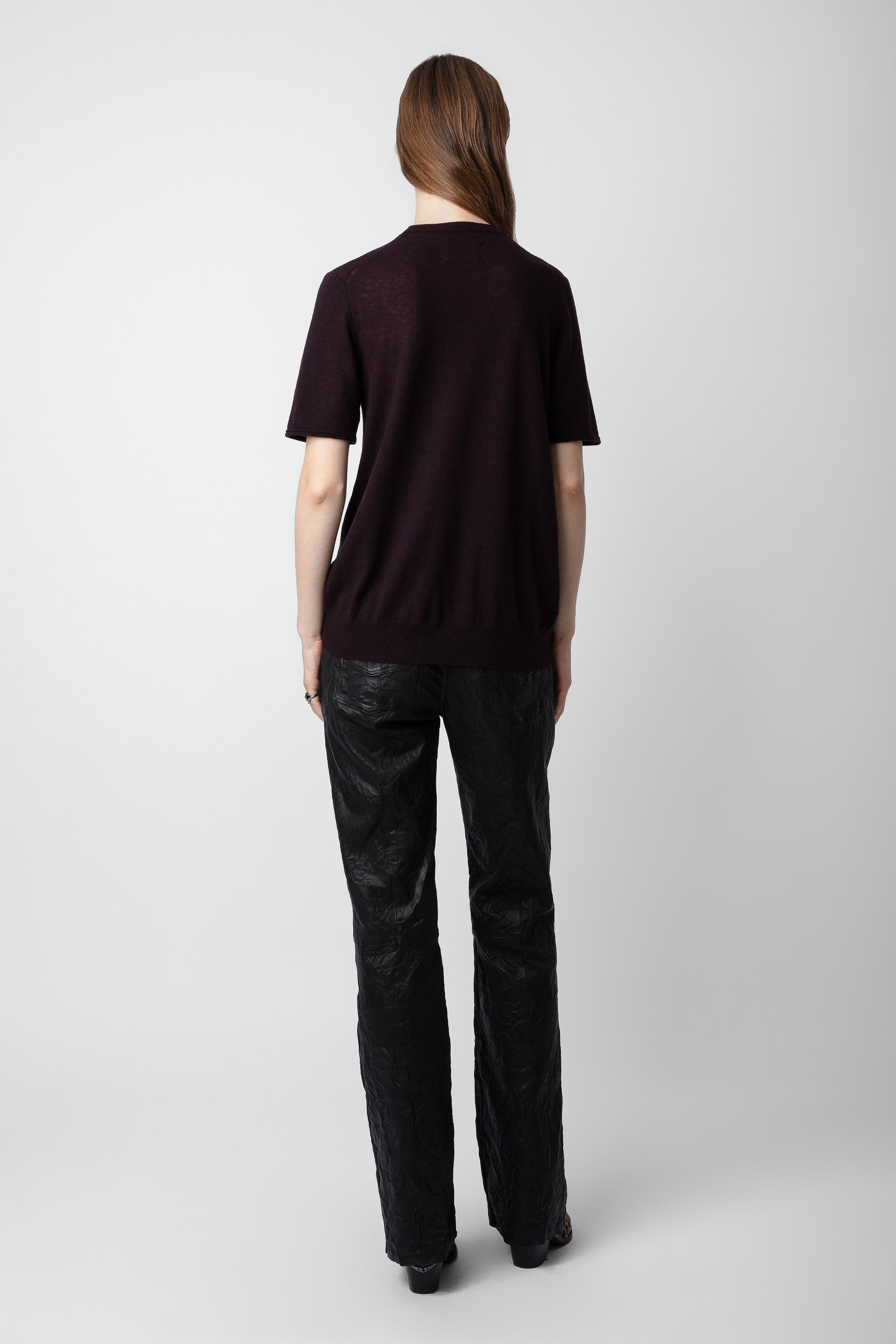 Ida cashmere jumper - Chocolate