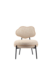 Fauteuil Arty - Jaune Moucheté