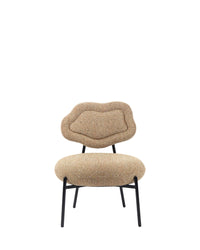 Fauteuil Arty - Tweed Jaune Miami