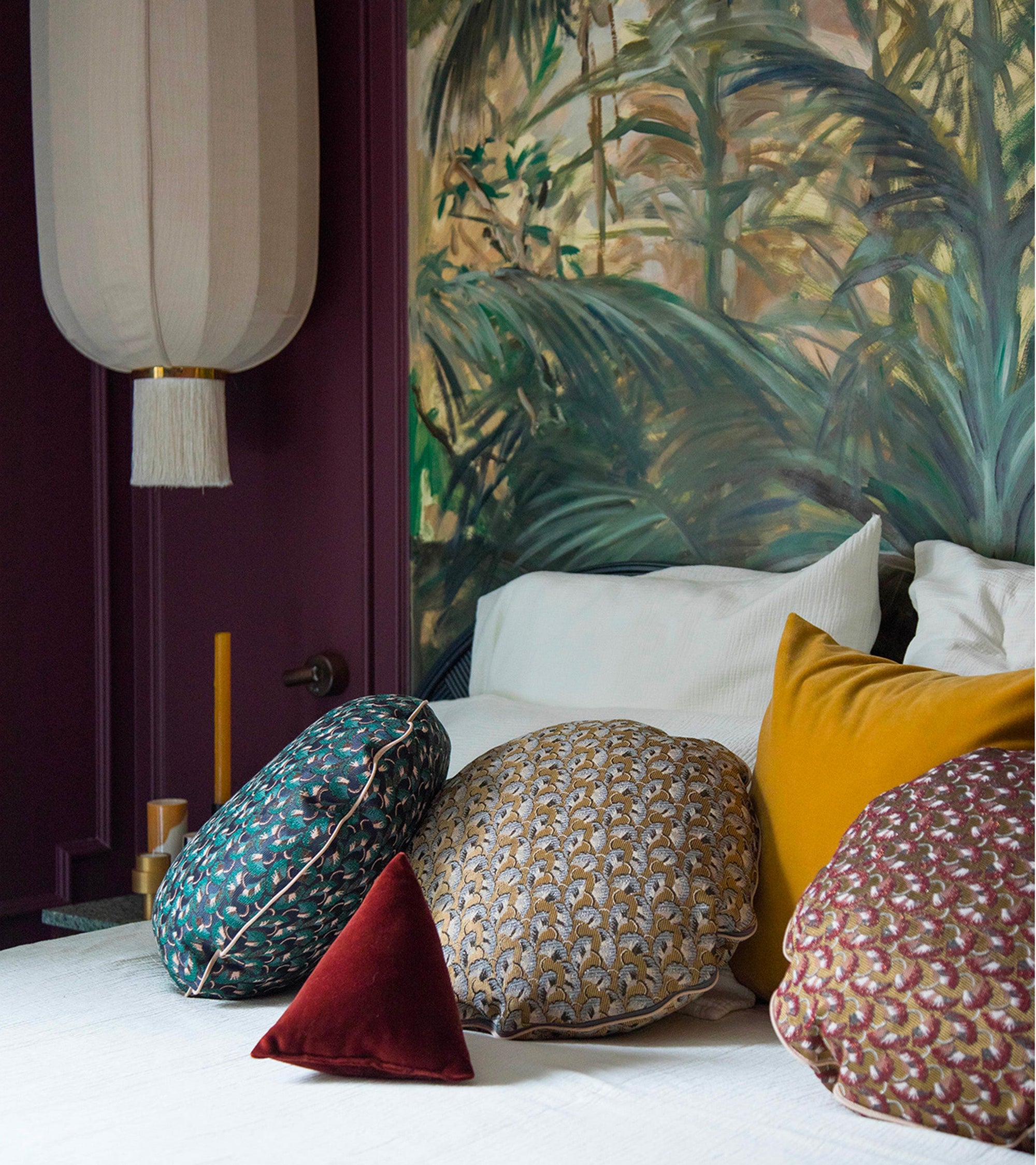 Coussin Bomboloni à motifs - Vert