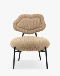 Fauteuil Arty - Tweed Jaune Miami
