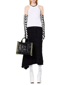 Sac cabas The Tote Bag verni - Black