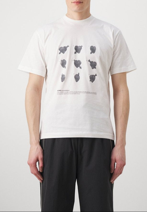 Cuori di pietra classic T-shirt - Off White