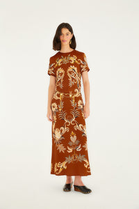 DIFFUSELY_Paradise Orange Robe longue - Paradise Orange