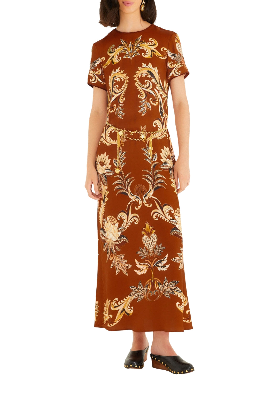 NEW_DIFFUSELY_Paradise Orange Robe longue - Paradise Orange