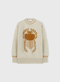 NATURAL AND BRONZE RESILIENT CREWNECK
